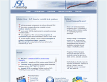 Tablet Screenshot of infostargrup.ro